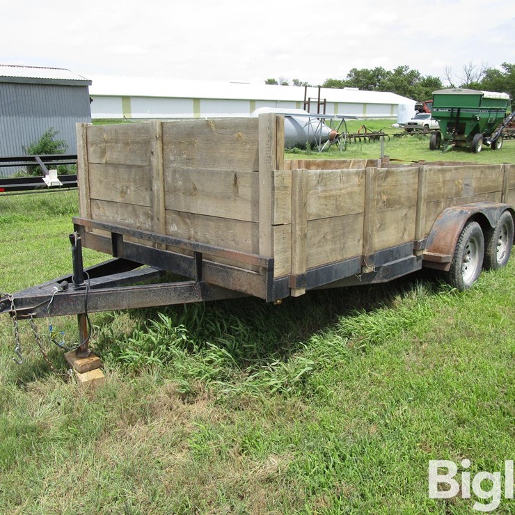 7'x16' T/A Utility Trailer
