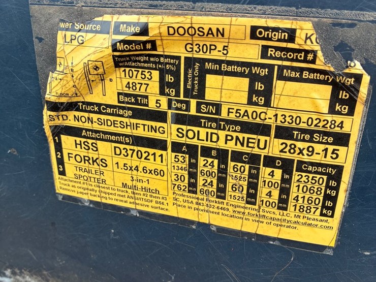 #3810-•-doosan-pro-5-forklift-image-7