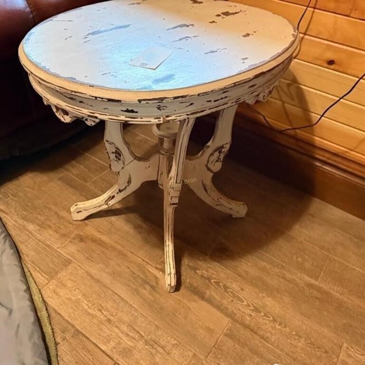Wood End Table