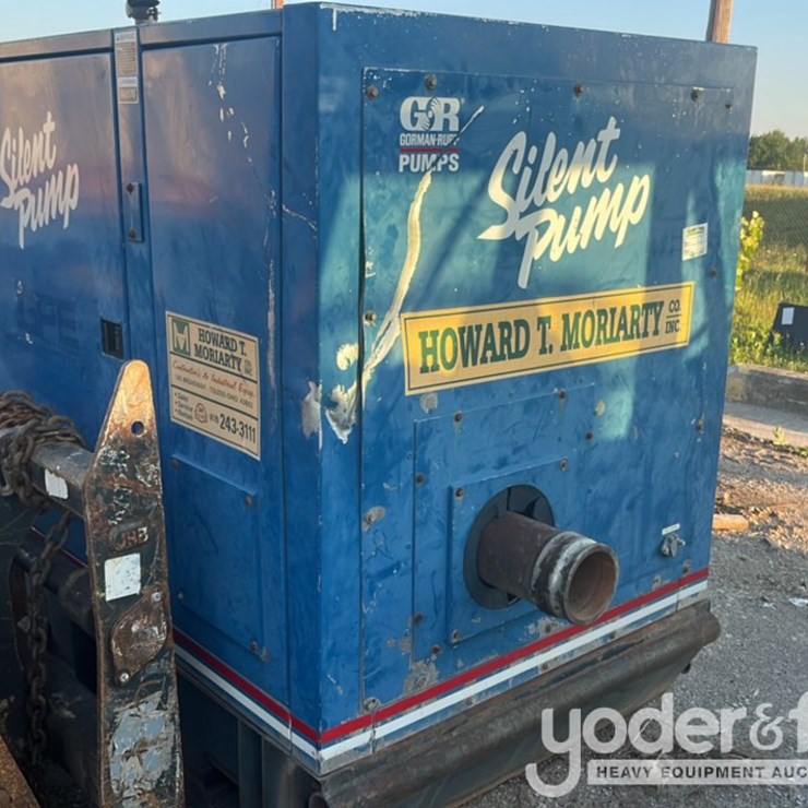 2016 Gorman Rupp 6” Diesel Powered Water Pump.