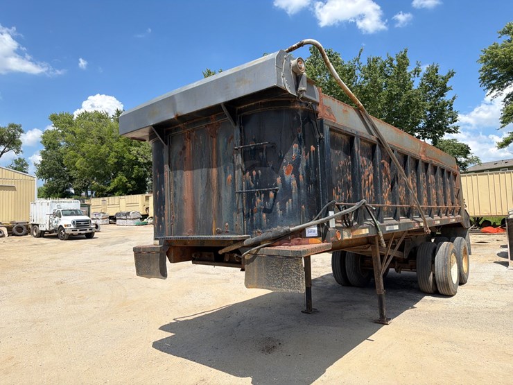 #24159-•-2006-25ft-palmer-machine-works-end-dump-trailer-image-1