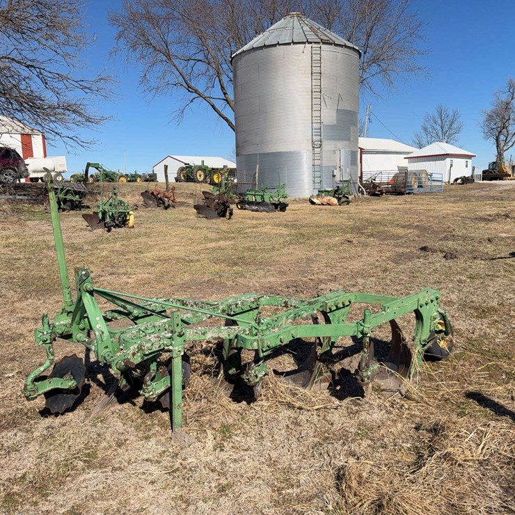 John Deere Three Point Four Bottom Plow