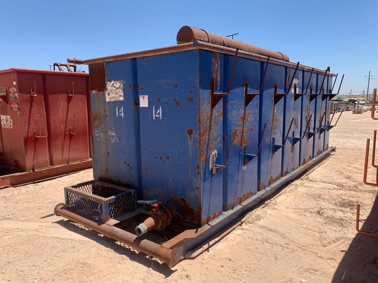 21’-l-x-9’-w-x-8’-t-115-bbl-open-top-skidded-tank-image-1