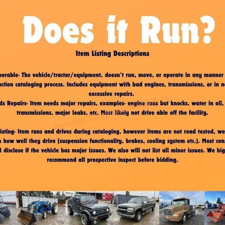 Does it Run?