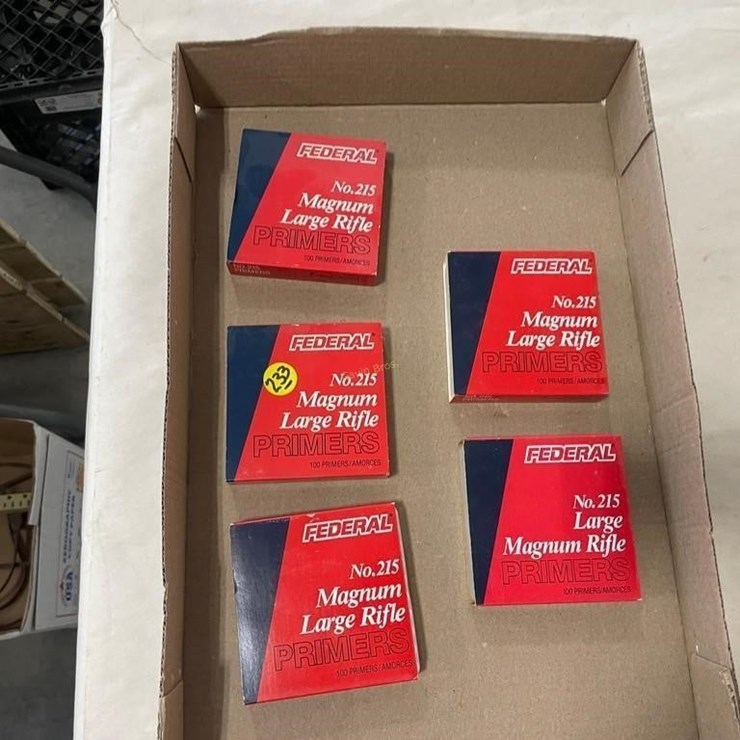 450 +/- Federal No.215 Primers