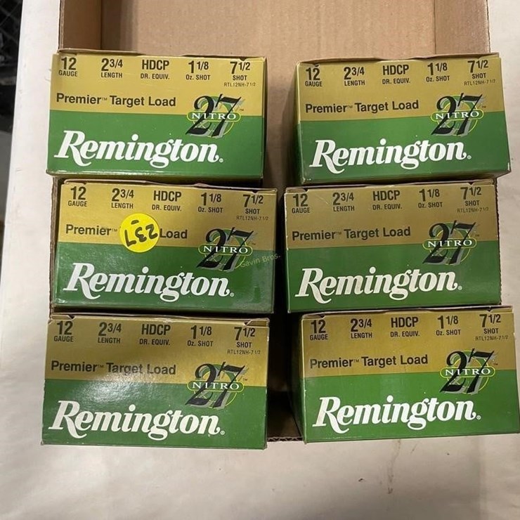 150 +/- Round Remington 12ga Ammo