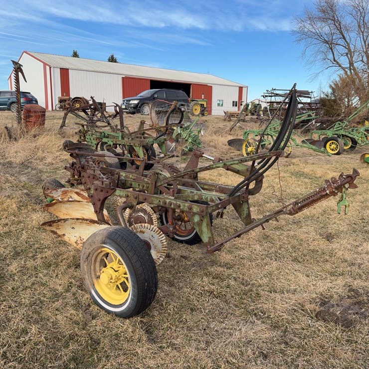 John Deere Pull Type Three Bottom Plow