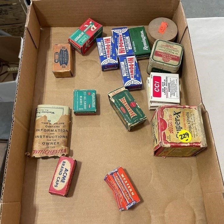 Misc Old 22cal Ammo