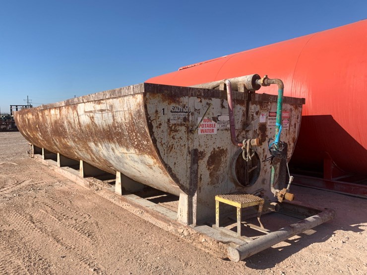 40’-x-11’-x-7’-558-barrel-round-bottom-open-top-skidded-pit-w/-gas-buster-image-1