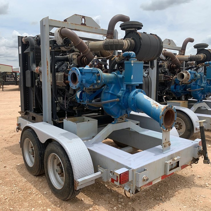 2019 RWN PUMP & FABRICATION PIONEER 6 X 8 WATER TRANSFER PUMP TRAILER