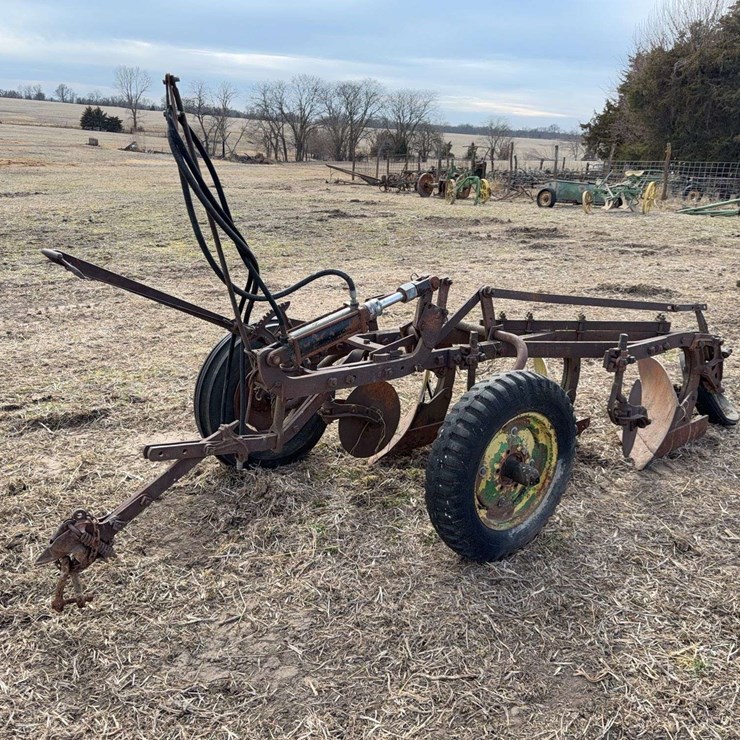 Oliver Pull Type Three Bottom Plow