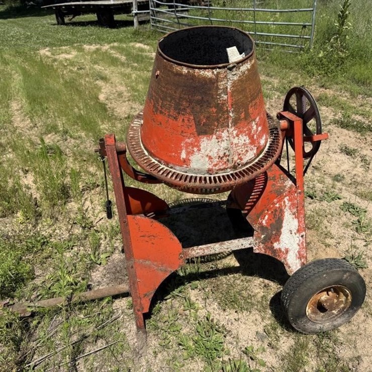 Cement Mixer w/electric motor