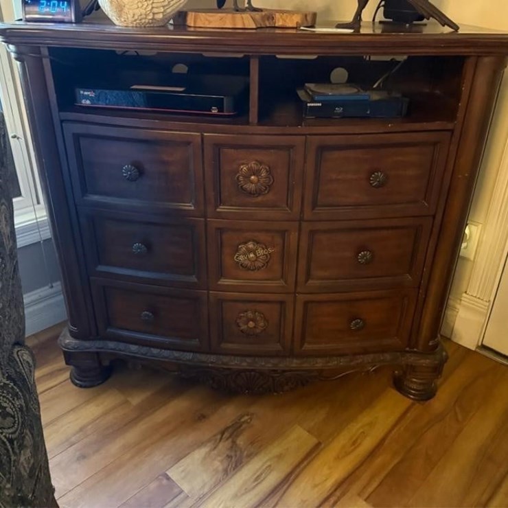 Wood TV Stand