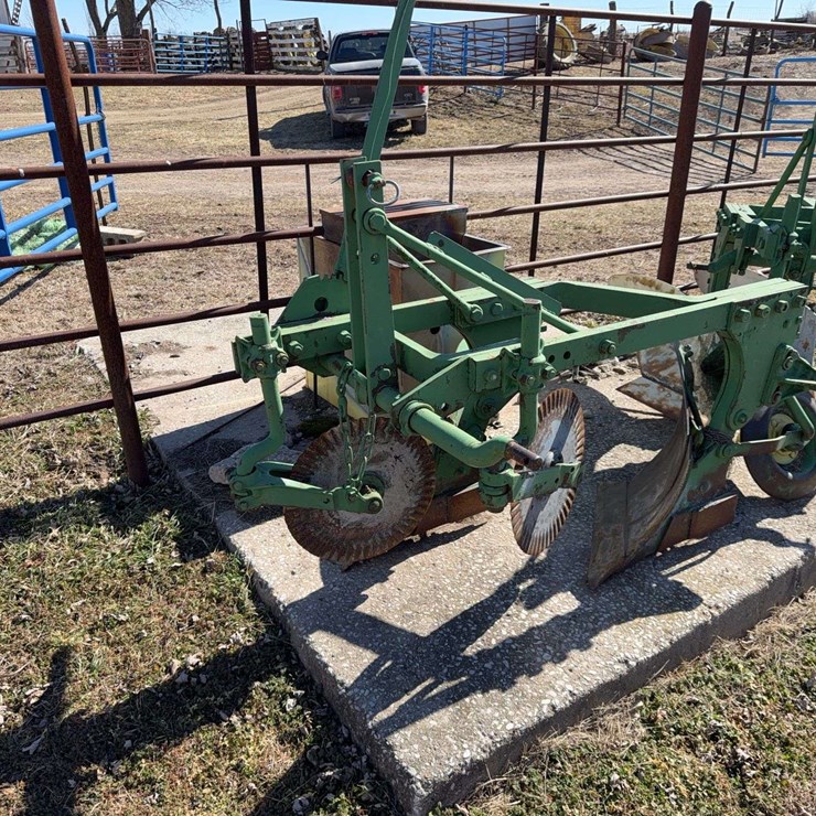 John Deere Three Point Two Bottom Plow
