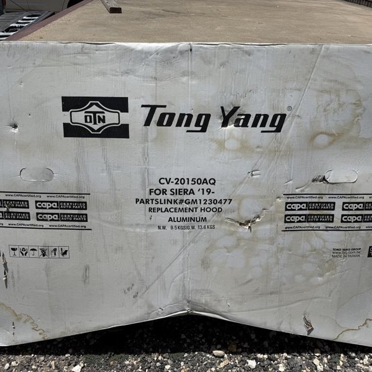 #171 • Tong Yang GMC Sierra 2019 Aluminum Hood