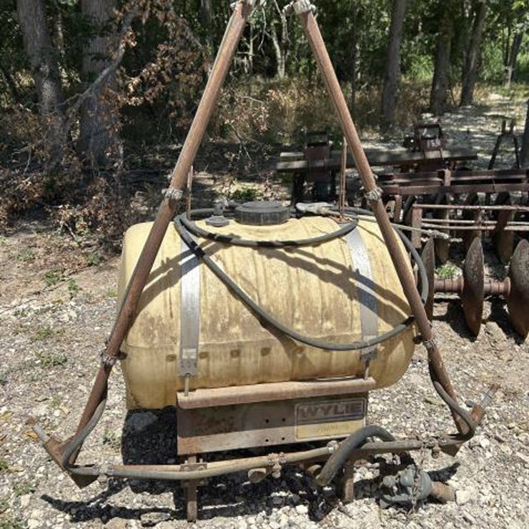 #180 • 3 Pt. Boom Sprayer 50 Gallon Tank w/ Wand