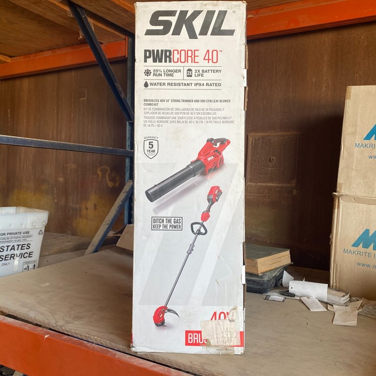 #39196 • SKIL POWERCORE 40 LEAFBLOWER AND WEEDEATER