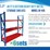2026-sklp-sk-hj6-40-ft-6-section-heavy-duty-metal-storage-shelve-(unused)-image-5