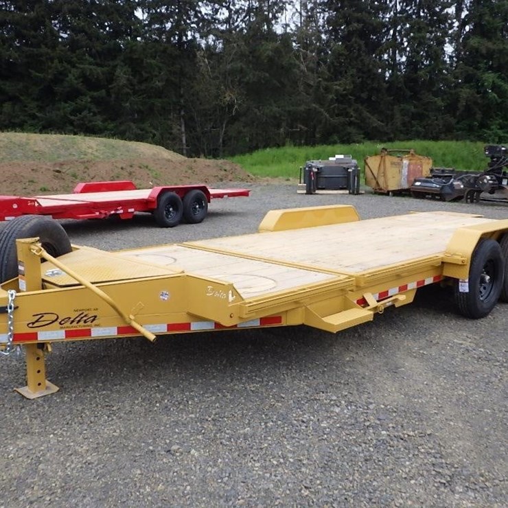 2026 Delta 7'x20' T/A Tilt Deck Trailer