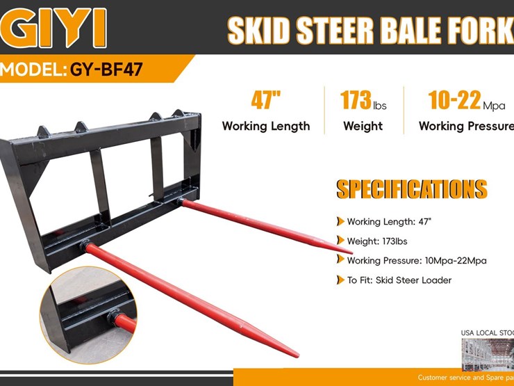 2026-giyi-gy-bf47-skid-steer-bale-fork-(unused)-image-1