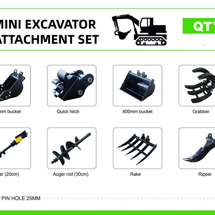 2026 MIVA 32in Excavator Bucket (Unused)