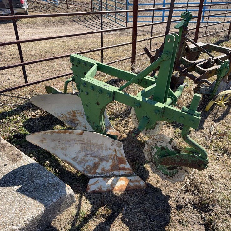 John Deere Three Point Two Bottom Plow