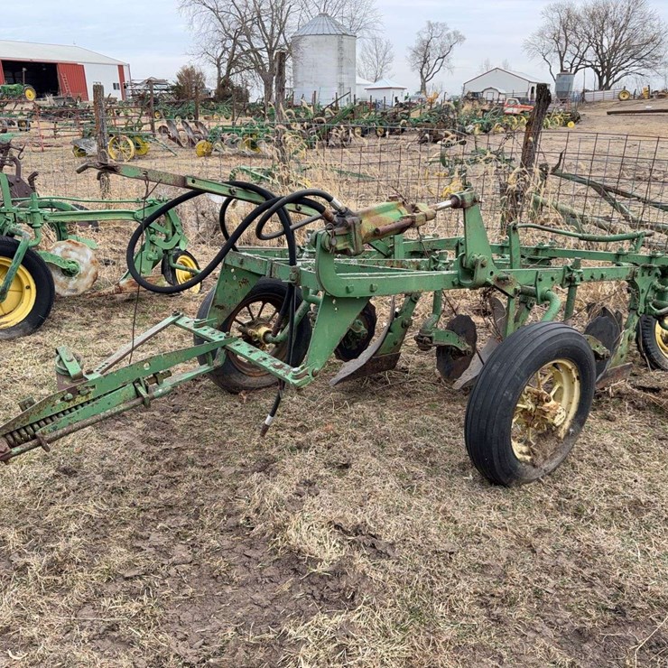 John Deere Pull Type Three Bottom Plow