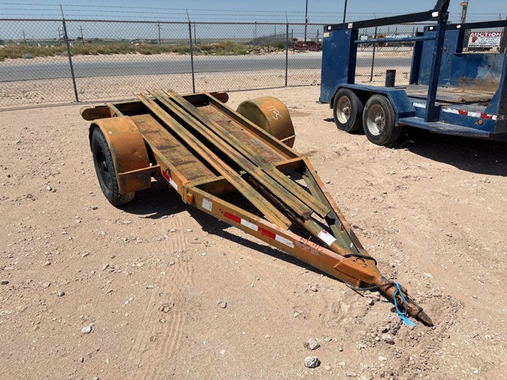 shopbuilt-10’-x-50”-s/a-bumper-pull-tool-transport-trailer-image-2