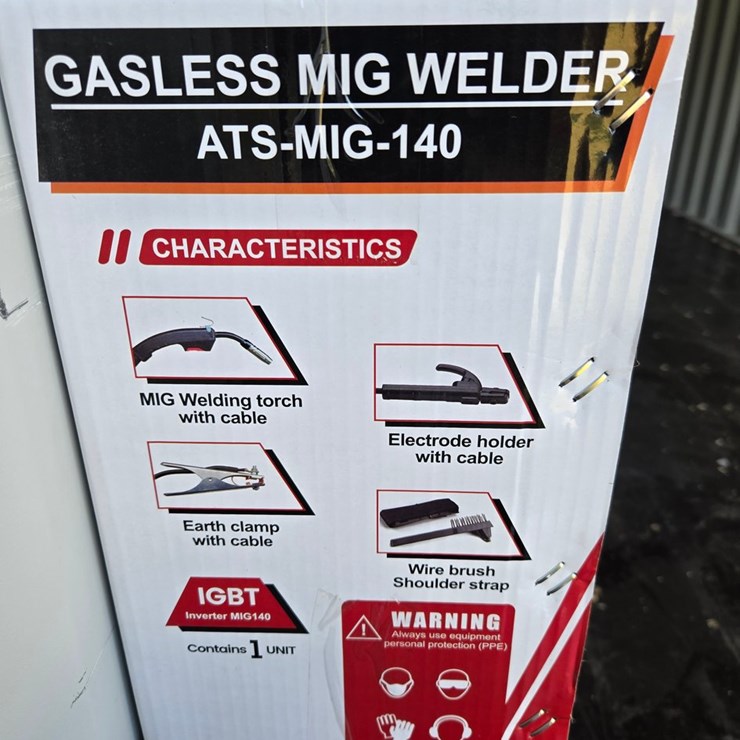 #8858 • Welding machine ATS MIG 140