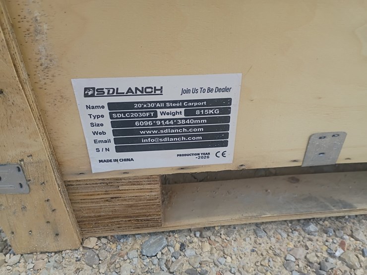 #l77-007-•-sdlanch-20'x30'-all-steel-carport-[damaged]-image-10