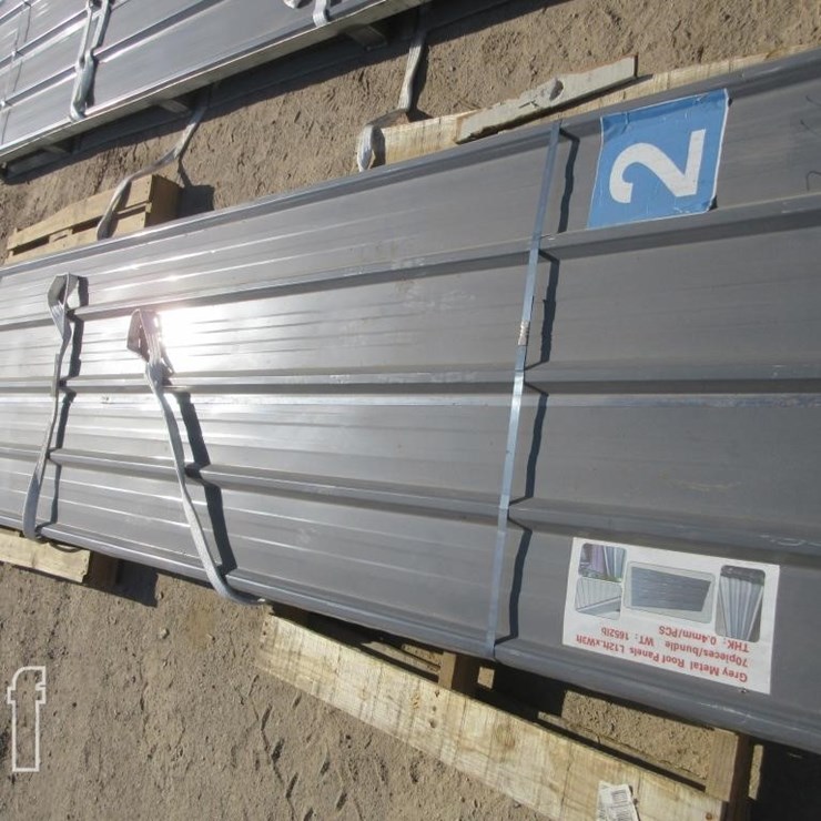 3' X 12' METAL ROOF PANELS