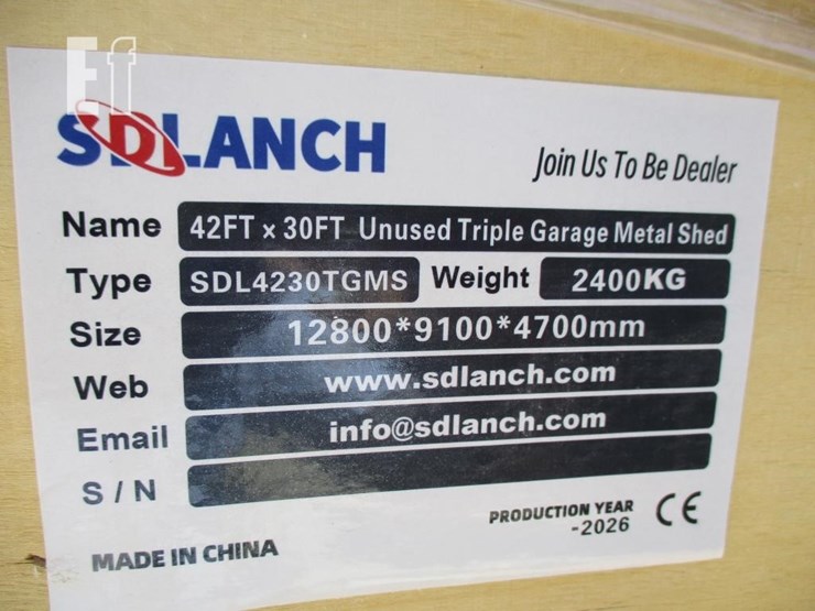 42'-x-30'-triple-garage-metal-shed-image-7