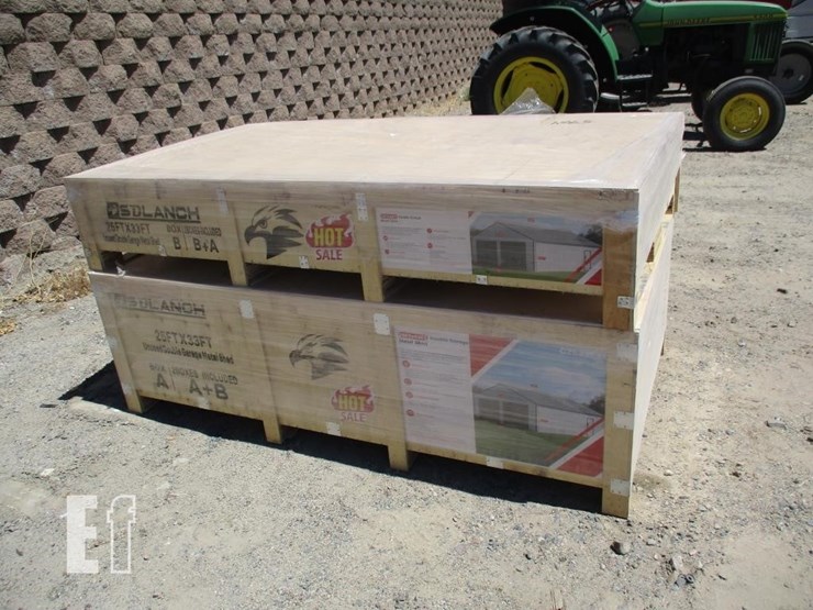 25'-x-33'-double-garage-metal-shed-image-2