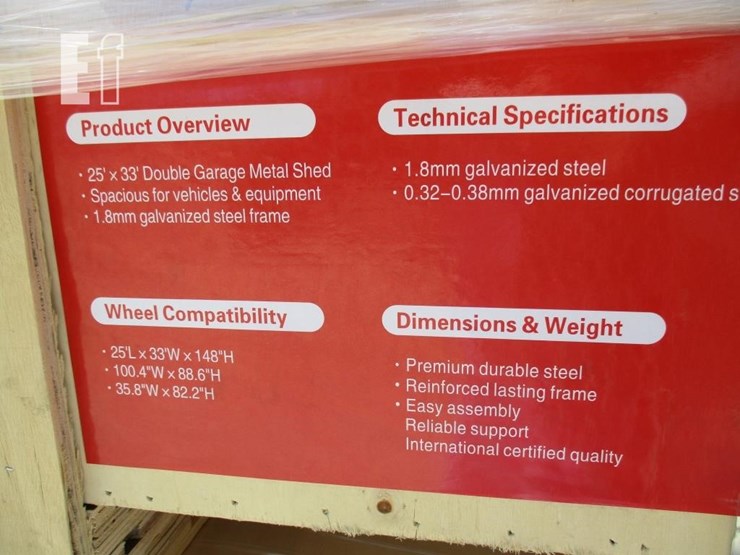 25'-x-33'-double-garage-metal-shed-image-6