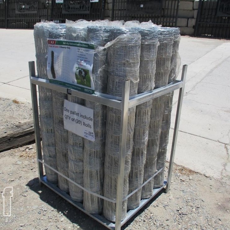 4' X 100' STEEL FIELD FENCE ROLLS