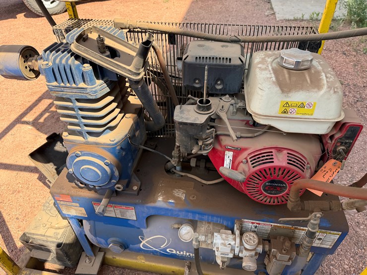 4.6’-x-4.6’-quincy-mod-g213h30hcb-compressor-skidded-w/-(2)-bbls-of-certified-grease-image-5