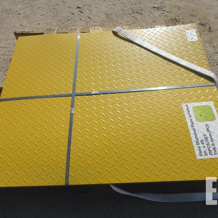 3' X 4' DIAMOND PLATE SHEETS