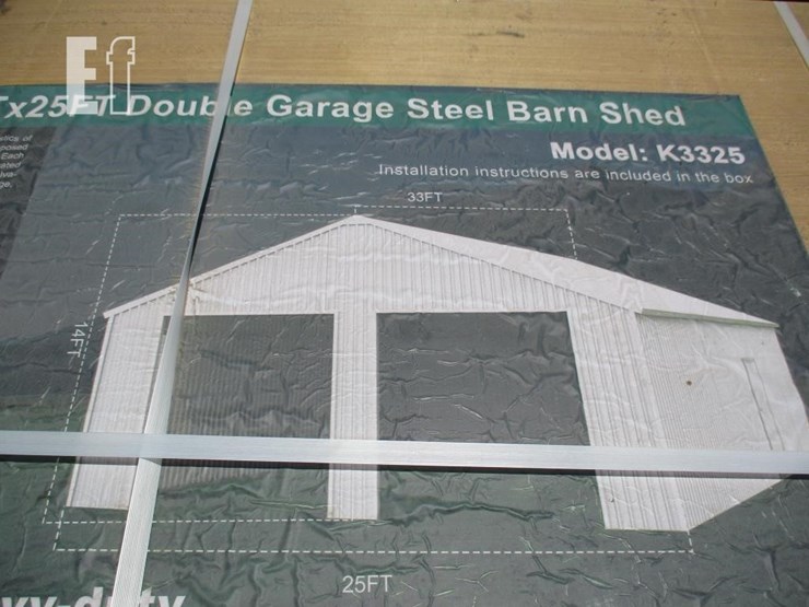 33'-x-25'-double-garage-steel-shed-image-3