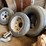 pallet-of-rex-22-triple,-double,-&-single-roller-chain-w/-assorted-truck-parts,-wheels-&-tires-image-3