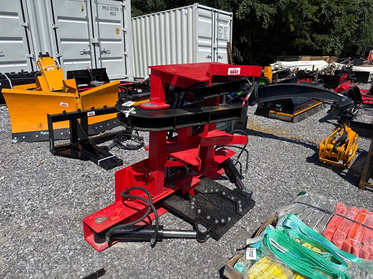 #6042-•-future-skid-steer-tree-shear-w/-grapple-image-2