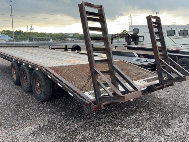 #3058-•-25'-bumper-pull-flatbed-trailer-image-5