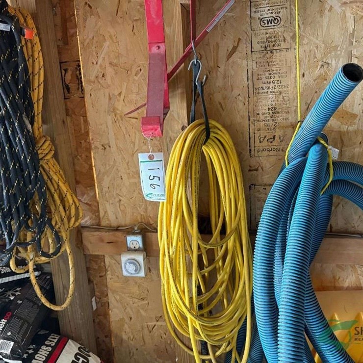 electrical cord, rope and hose