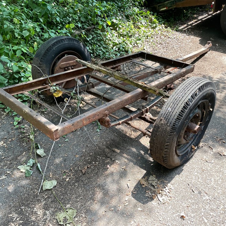 #7013 • Homebuilt Utility Trailer (Sells Bill of Sale)
