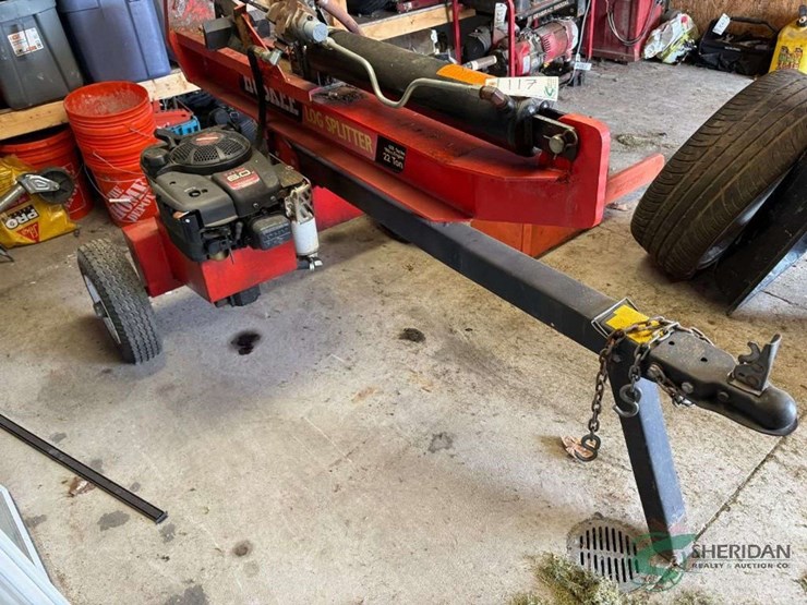 huskee-22-ton-log-splitter,-briggs-&-stratton-6hp-engine-image-2