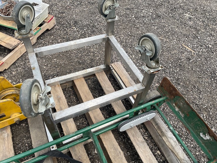 #4569-•-dolly,-aluminum-cart-and-budgit-6,000lb-i-beam-trolley-image-4
