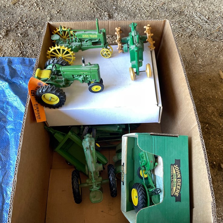 #4713 • Assortment of Toy Tractors