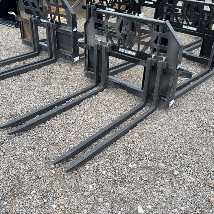#2070 • BLUE DIAMOND 48" SKID STEER BRICK TINE