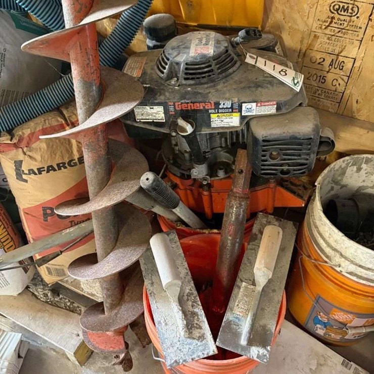 General 330 2-man Hole digger with auger