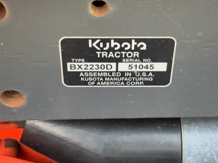#3031-•-kubota-bxz230-tractor-image-5