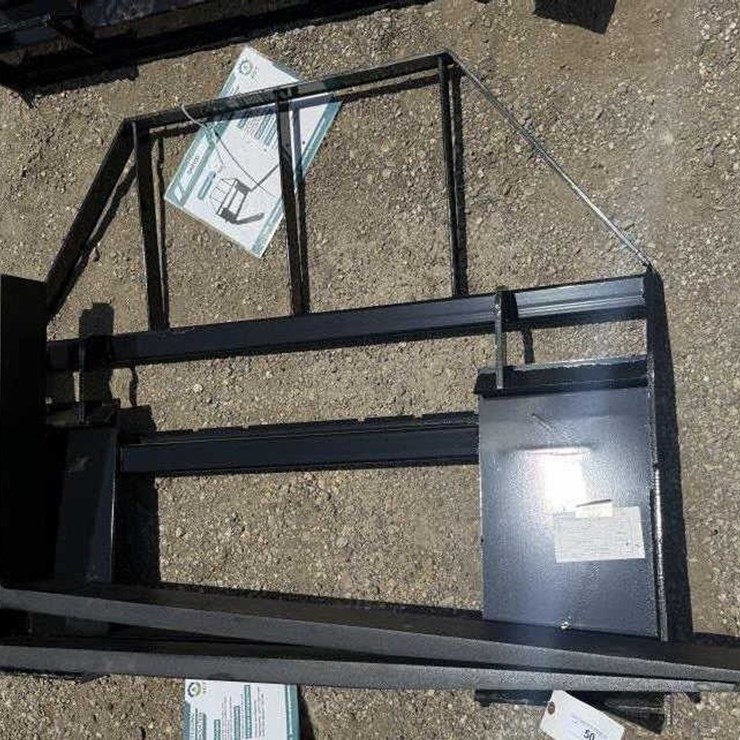 #50 • Skid Steer 48" Adjustable Forks